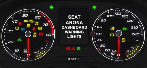 seat warning lights on dashboard